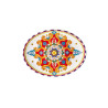 Plat ovale, L.29 x l.39 x h.4,4 cm, Cordoba, mélamine pure 