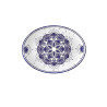 Plat ovale, L.29 x l.39 x h.4,4 cm, Larissa, mélamine pure 
