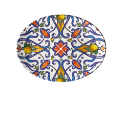 Plat, Genova, L.36 x l.49 x h.4,4 cm, mélamine pure 