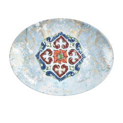 Plat, Havana, L.36 x l.49 x h.4,4 cm, mélamine pure 