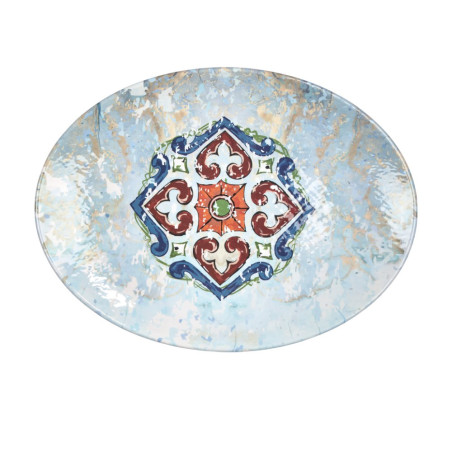 Plat, Havana, L.36 x l.49 x h.4,4 cm, mélamine pure 