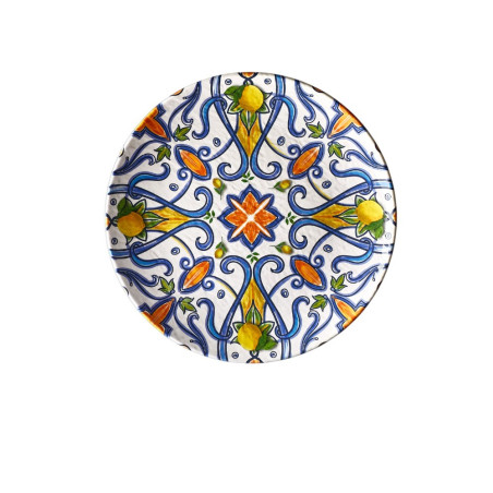 Plat, Genova, D.40 x h.3,9 cm, mélamine pure 