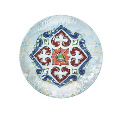 Plat, Havana, D.40 x h.3,9 cm, mélamine pure 