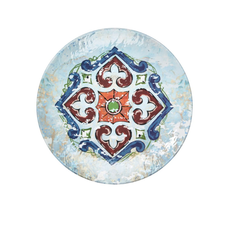 Plat, Havana, D.40 x h.3,9 cm, mélamine pure 