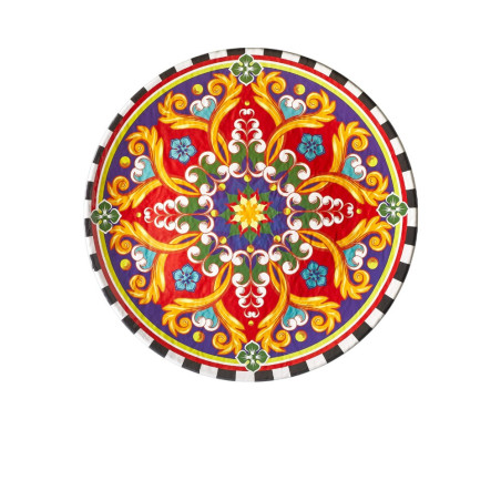 Plat, Cordoba, D.45 x h.4,3 cm, mélamine pure 