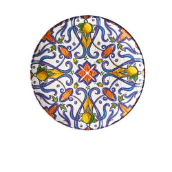 Plat, Genova, D.45 x h.4,3 cm, mélamine pure 