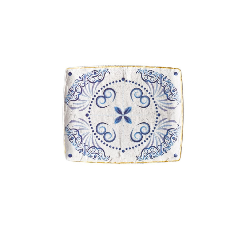 Plat, Athena, L.32,5 x l.26,5 x h.2,2 cm, mélamine pure 