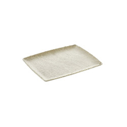 Plateau, Blanc Granite, L.32,5 x l.26,5 x h.2,2 cm, mèlamine pure 