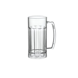 Le Demi, verre à bière, 340 ml,  Ø 6,7cm, H 14,3cm, Larg 6,7cm. 