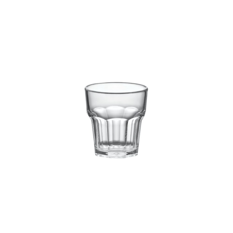 Le Retro S, verre de table, 200 ml,  Ø 7,6cm, H 8,1cm, Larg 7,6cm. 