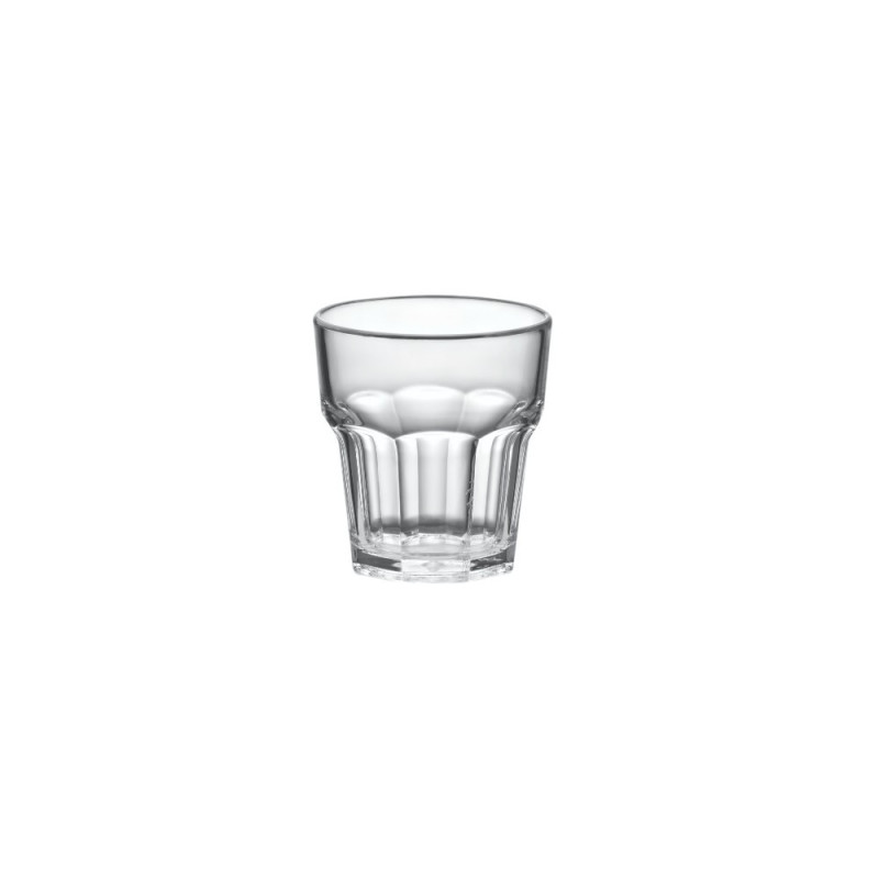 Le Retro M, verre de table, 250 ml,  Ø 8,4cm, H 9cm, Larg 8,4cm. 