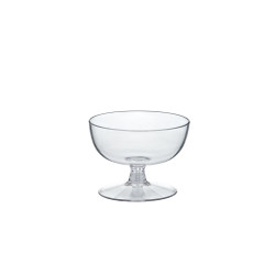 L' Iceberg, coupe à glaçe, 230 ml,  Ø 10,3cm, H 7,3cm, Larg 10,3cm. 