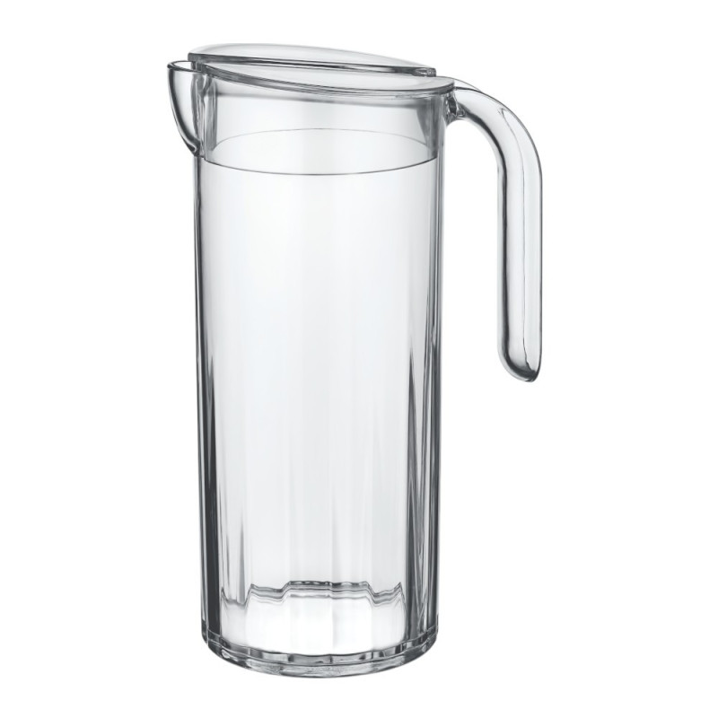 Le PODO XL, pichet d'eau, 1800 ml,  Ø 11cm, H 26cm, Larg 11cm. 