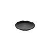 Assiette plate,Terra Black, mélamine pure Dimensions:D.16 x h.2,4 cm