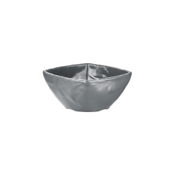 Bol, Kar Matt Grey, mélamine pure Dimensions:L.14,8 x l.12,5 x h.6 cm