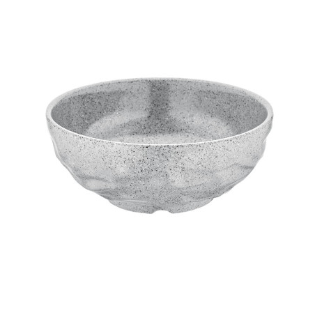 6 bols Gris Granite D.20 x h.8 cm 100% mélamine 
