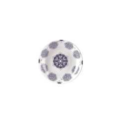 6 assiettes creuses 1000 ml, Larissa, D.23 x h.4,5 cm, mélamine pure 