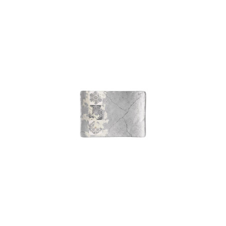 4 assiettes plates, Patara, L.13,5 x l.19 x h.2,1 cm, mélamine pure 