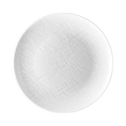 12 assiettes plates Tilda White D.30 x h.3 cm 100% mélamine 