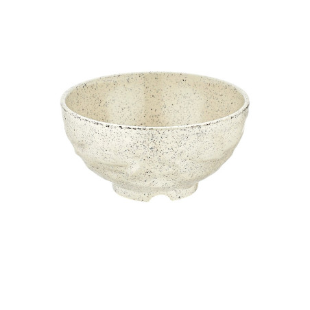 6 bols Blanc Granite D.17 x h.8,6 cm 100% mélamine 