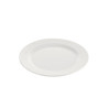 6 assiettes plates K Plus D.23 x h.1,6 cm 100% mélamine 