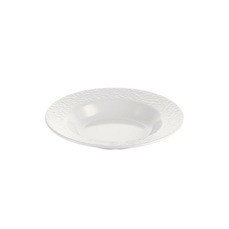 6 assiettes creuses, K Plus, D.20 x h.1,6 cm, mélamine pure 