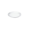 6 assiettes plates aspect porcelaine D.17 x h.1,6 cm 100% mélamine 