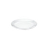 4 assiettes plates aspect porcelaine D.20,5 x h.2 cm 100% mélamine 