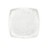 6 assiettes plates Kar Matt White crème L.32,5 x l.32,5 x h.2 cm 100% mélamine 