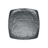 4 assiettes plates Kar Matt Grey L.32,5 x l.32,5 x h.2 cm 100% mélamine 