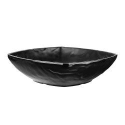 4 bols carrés Kar Matt Black L.29,2 x l.25 x h.7,2 cm 100% mélamine 