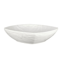 12 bols Kar Matt White L.29,2 x l.25 x h.7,2 cm 100% mélamine 