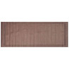 Chemin de table couleur marron 120x45 cm,  