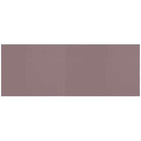 Chemin de table couleur taupe 120x45 cm,  