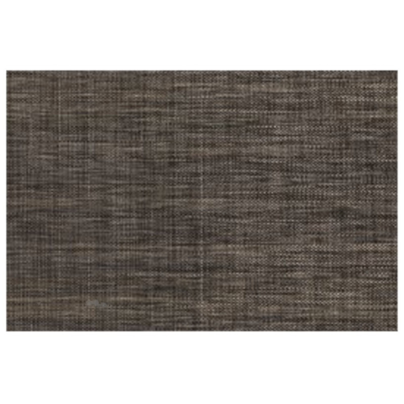 Set de table couleur gris foncé 45x30 cm, 70% PVC et 30% PET 