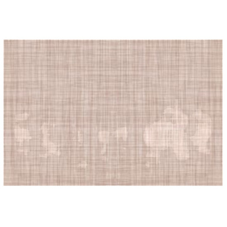 Set de table couleur sable 45x30 cm,  