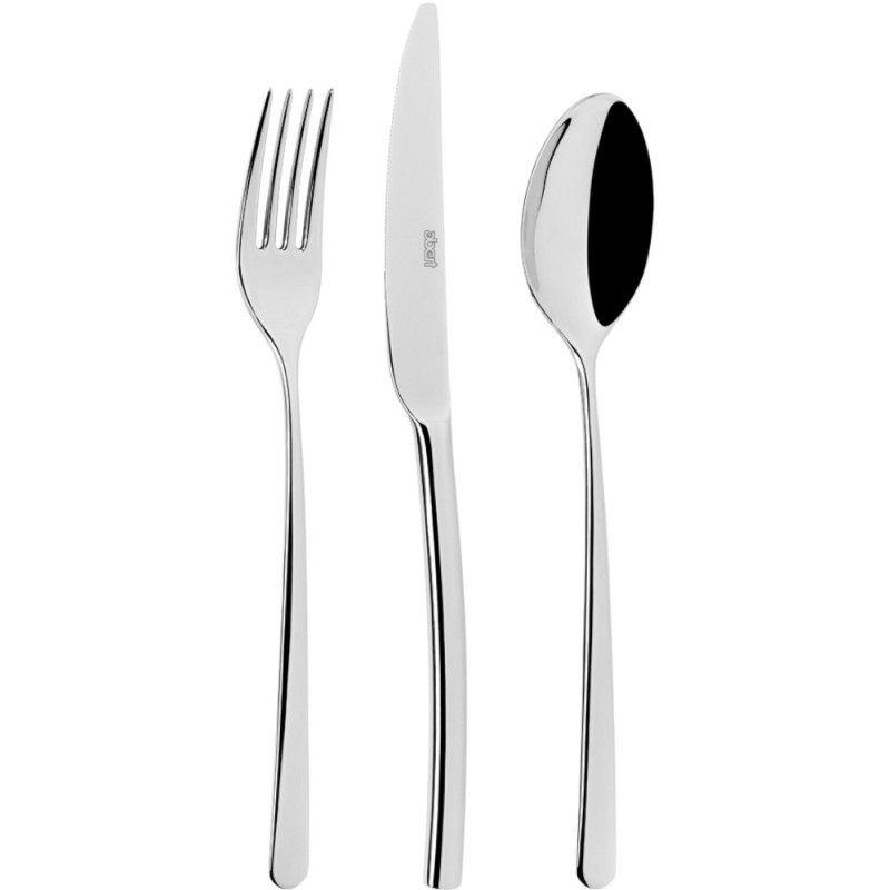 Service de 24 pcs Step, inox 18/10, épaisseur 3 mm 