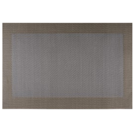 Set de table couleur gris claire,grand réctangle 45x30 cm,  