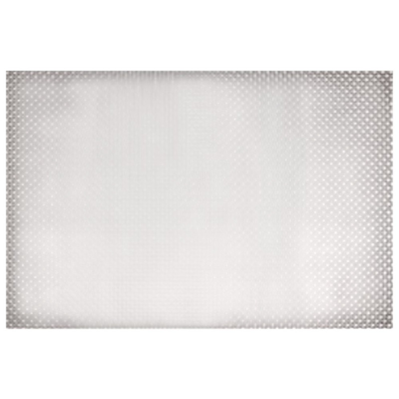 Set de table couleur gris tissé 45x30 cm,  