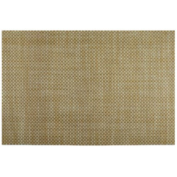 Set de table couleur marron avec stipes latéraux 45x30 cm,  