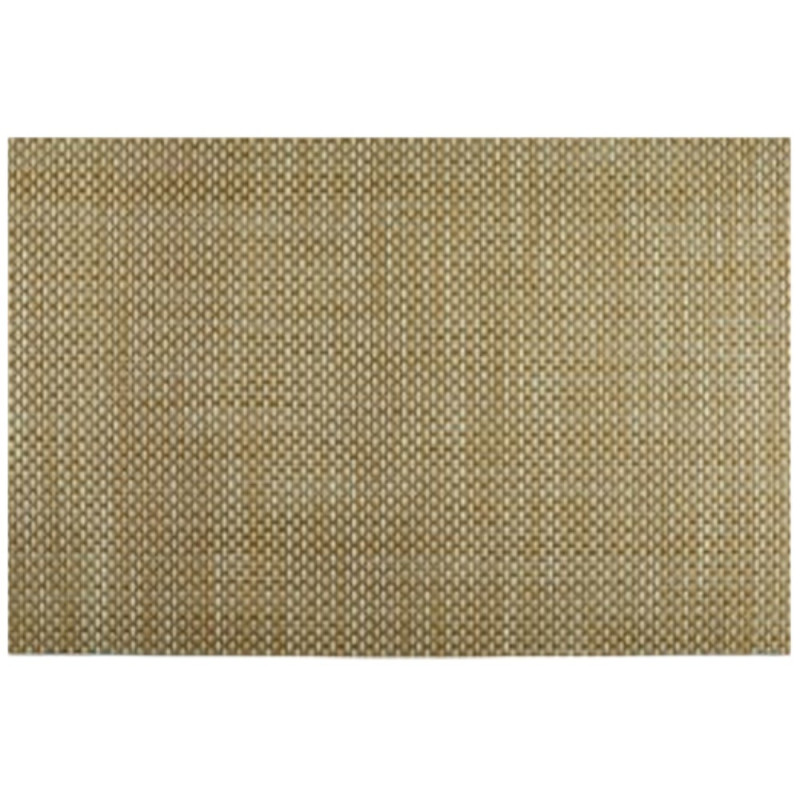 Set de table couleur marron avec stipes latéraux 45x30 cm,  