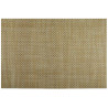 Set de table couleur marron avec stipes latéraux 45x30 cm,  