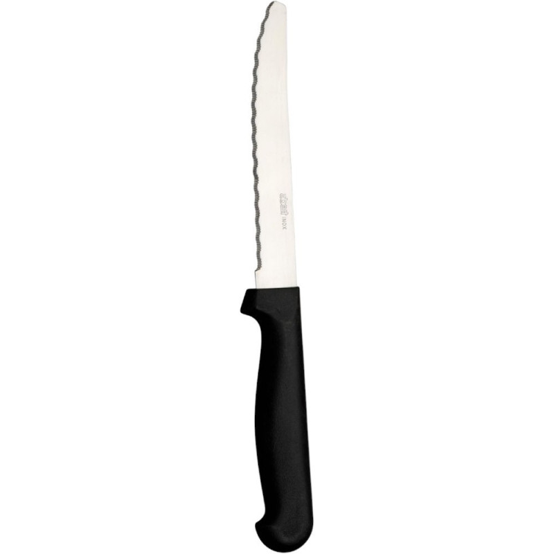 Lot de 12 couteaux à viande pointe ronde Rost