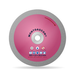 Disque diamant grès cérame finition Ø 125 mm – alésage 22,2 mm Montgascon®