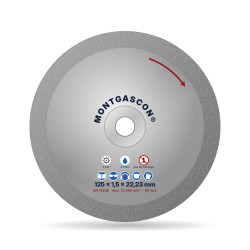 Disque diamant carrelage longues coupes Ø 125 mm – alésage 22,23 mm Montgascon®