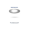 Bague de réduction Montgascon® 60 → 35 mm, épaisseur 3 mm