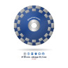 Boisseau diamant double rangée spécial chape Montgascon® Ø 125 mm – alésage 22,2 mm