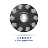 Boisseau diamant éventail universel Montgascon® Ø 115 mm – alésage 22,2 mm