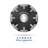 Boisseau diamant forme T béton et revêtements Montgascon® Ø 150 mm – alésage 19 mm
