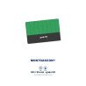 Pad diamant manuel Montgascon® 90 x 55 mm – grain 50 (vert)